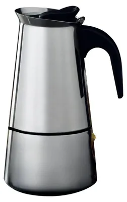 Produktbild von Espressokocher aus hochwertigem Edelstahl, Induktionsgeeignet 600 ml