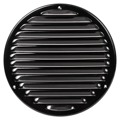 Produktbild von Europlast MR200M Metall-Lüftungsgitter Ø200 mm, Schwarz