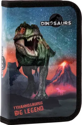 Produktbild von DERFORM Bleistiftkoffer mit Ausrüstung Single -Chber Dinosaur 17 Derform P24
