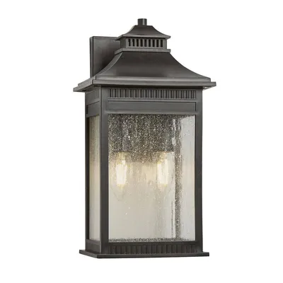 Produktbild von Elstead Livingston Außen-Wandleuchte E14 2-fach Kaiserliche Bronze IP44 Anti-Meerwasser