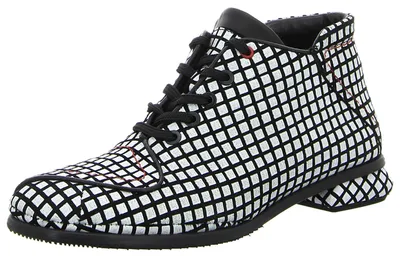 Produktbild von Simen Damen Schnürschuhe 39395-36, 39395-37, 39395-38, 39395-39, 39395-40 SIM-7881A weiss/schwarz 36