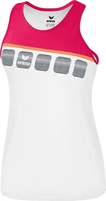 Produktbild von Erima 5-C Tanktop Damen - Weiß / Love Rose / Peach