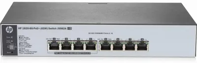 Produktbild von HP Enterprise OfficeConnect 1820 8G PoE+ (65W) Switch