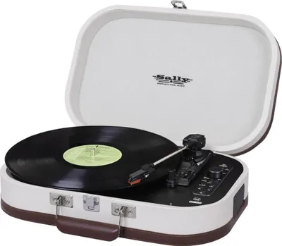 Obrázek produktu pro Trevi TT 1020 BT, Gramofon s přímým náhonem, Poloautomatický, Béžová, 33,45,78 ot/min, Otočné, 3,5 mm