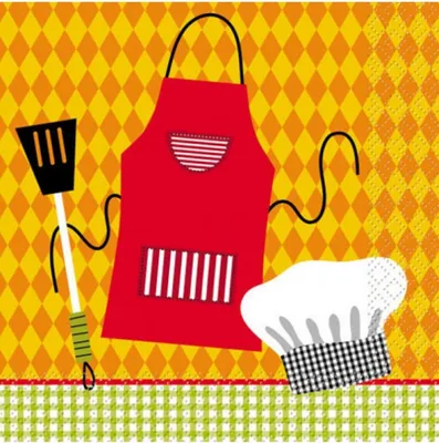 Produktbild von "Barbeque" | Servietten 16Stk./33x33cm