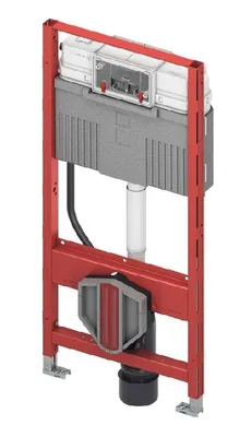 Produktbild von Tece TECEprofil - Vorwandelement für Wand-WC, mit Bidetfunktion, Spülkasten Uni, Bauhöhe 1,12 m 9300379