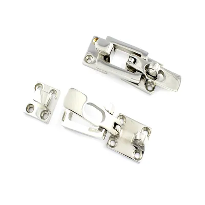 Produktbild von Überfallscharnier 70 x 28 x 3mm Feinguss Poliert Edelstahl A4 Scharnier