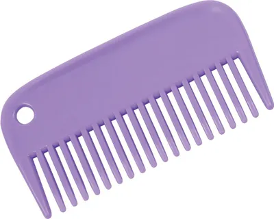 Produktbild von Kleiner Kunststoff-Mähnenkamm Violett