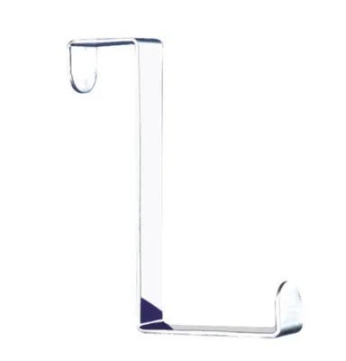 Produktbild von Wenko 4214063100 Türgarderobenhaken - 6-Er, Edelstahl Rostfrei, Je 1.2 X 10.5 X 9 Cm, Glänzend