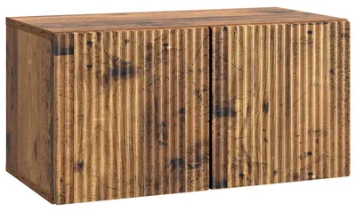 Immagine prodotto di vidaXL Mobile TV da parete in legno antico 59,5 x 31 x 30 cm