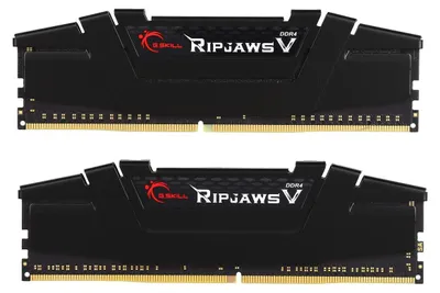 Immagine prodotto di G.Skill Ripjaws V - DDR4 - 16 GB : 2 x 8 GB - DIMM 288-PIN - 3200 MHz / PC4-25600 - CL16 - 1,35 V - non bufferizzato - no