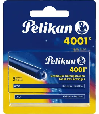 Obrázek produktu pro Pelikan 330852, Modrá, 5 kusů
