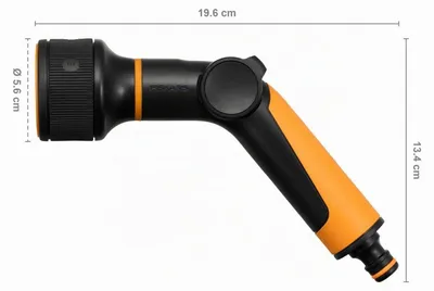 Obrázek produktu pro Fiskars 3 funkcijų laistymo pistoletas, valdomas nykščiu