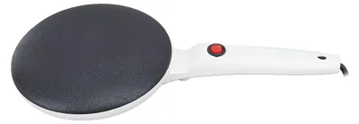 Crêpemacher 20 cm, antihaftbeschichtet, automatische Temp.-Regelung, schwarz