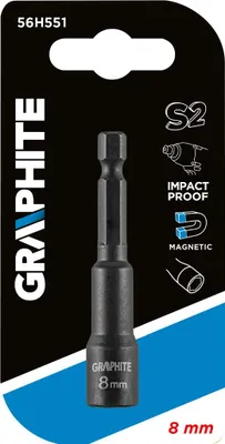 Produktbild von GRAPHITE Bithalter 56H551 65mm