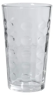 6 Kristallgläser, 350 ml, transparent, 20 cm Höhe