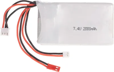 Obrázek produktu pro Lipo baterie 2S 7,4 V 2000 mAh 8C Lipo baterie pro RC vysílač na dálkové ovládání FrSky TARANIS Q X7 2.4G ACCST 16CH
