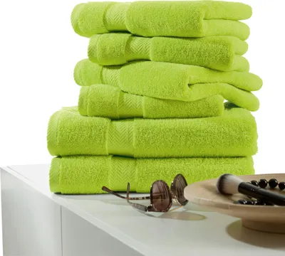 Produktbild von Erwin Müller Frottier-Set Friedrichshafen" 6-teilig apfelgrün OneSize"