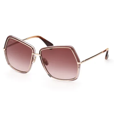 Image de MaxMara, Lunettes de soleil MM0054 pour femme, Forme géométrique
