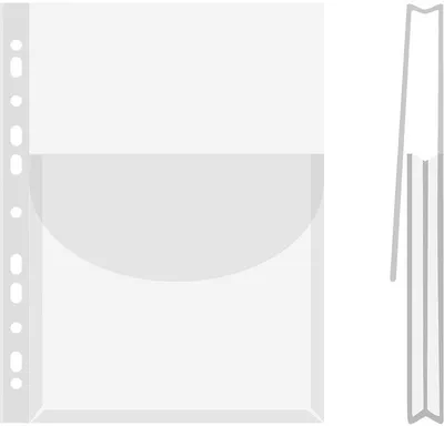 Produktbild von Donau PP A4 Prospekthüllen 170mikr transparent 1 Stück