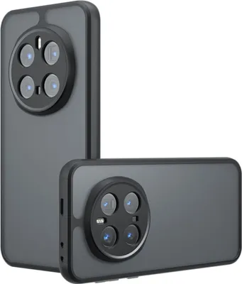Image de Coque de protection hybride TPU + PC pour Honor Magic 7 Pro, finition noir givré