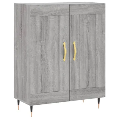 Produktbild von Sideboard Grau Sonoma 69,5x34x90 cm Holzwerkstoff