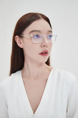 Imagen del producto de Gafas de lectura con filtro de luz azul, -2.0 dioptrías, transparentes, para trabajar con el ordenador