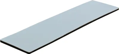 Produktbild von WAGNER PTFE Gleiter 4tlg.- 24 x 100 x 1,5 mm, Spezialkunststoff, selbstklebend, grau, als Gleitpad, robust - 16121199