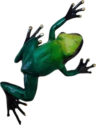 Produktbild von Schöner Bronze Frosch aus Bronze Neu Frostfest Witterungsbeständig BOAN-0985