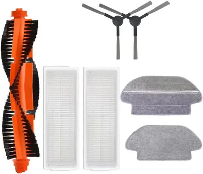 Produktbild von Satz Ersatzbürsten und Filter für Xiaomi Mi Vacuum Mop Pro, Xiaomi Viomi SE V2 V2 Pro V3