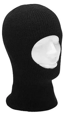 Produktbild von Balaclava Tactical Black mit 1 Öffnung Parabellum 50044