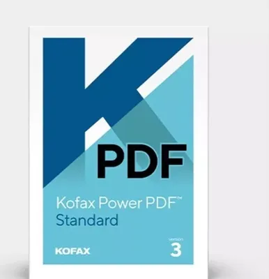 Produktbild von Kofax (ehemals NUANCE) Power PDF Standard 3 für MAC / 1PC / Dauerlizenz / Lizenz per E-Mail
