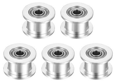2GT Zahnriemenscheibe, 3 mm Bohrung, Aluminium, 5 Stück