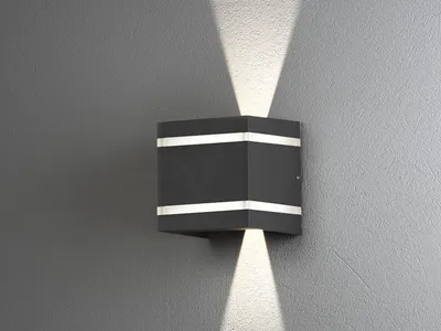 Produktbild von Cremona Wandleuchte anthrazit 2x3W High Power LED ‖ 7970-370