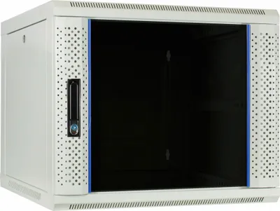 Produktbild von DSIT 9 HE Serverschrank, Wandgehäuse mit Glastür (BxTxH) 600 x 600 x 500mm (DS6609W)