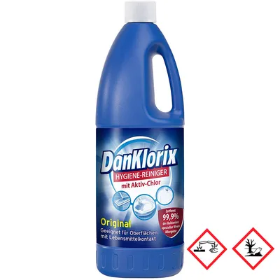 Produktbild von Dan Klorix Hygiene Cleaner Powerful Original s aktivním chlorem 1500ml