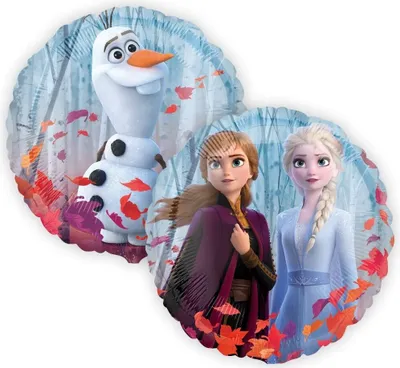 Produktbild von Standard Frozen 2 Folienballon S60 verpackt 43 cm