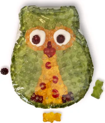 Produktbild von Fruchtgummi grüne Eule