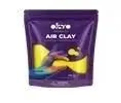 Image de Pâte à modeler Air Dry Clay OKTO, 120 g, couleur jaune