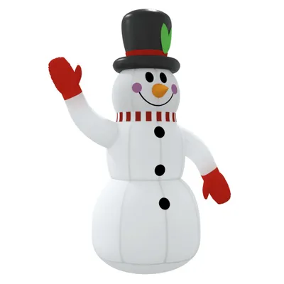 Immagine prodotto di vidaXL Pupazzo di neve gonfiabile con LED 300 cm - Luci di Natale
