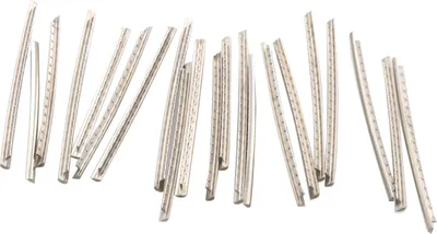 Zdjęcie produktu dla Drut gitarowy, 21 progów, drut gitarowy ze stali nierdzewnej, srebrny, piękny drut gitarowy o szerokości korony 2,9 mm do gitary basowej