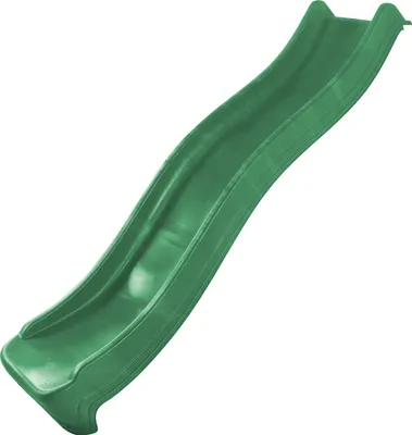 Produktbild von AXI Sky220 Rutsche mit Wasseranschluss Grün - 220 cm | Anbau Element für Kinder Spielturm/Spielhaus/Stelzenhaus | Wasserrutsche/Anbaurutsche für