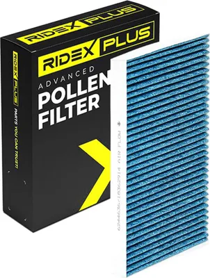 Produktbild von RIDEX PLUS 424I0499P Innenraumfilter Pollenfilter für AUDI A4 Avant (8K5, B8) Aktivkohle