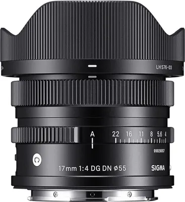 Zdjęcie produktu dla Obiektyw SIGMA 17 mm f/4 DG DN Contemporary kompatybilny z mocowaniem L