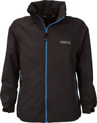 Produktbild von Regenmantel Finn Junior Polyester Schwarz Größe 176