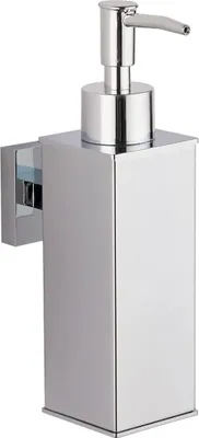 Produktbild von Wall Mounted Soap Dispenser 304 Stainless Steel Home Decor (Chrome)