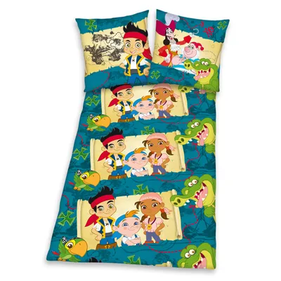 Produktbild von Herding Jake und die Nimmerlandpiraten, 80x80U135x200 cm