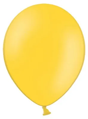 Produktbild von Starke Ballons 27cm, Pastell Honiggelb (1 Packung / 50 Stück)