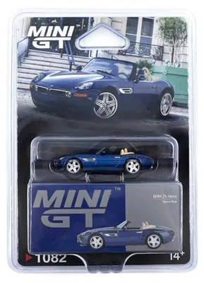 Obrázok produktu pre _BMW Z8 Alpina Alpine Blue - BLISTR - Mini GT 1:64