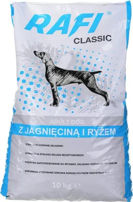 Immagine prodotto di Rafi CLASSIC - cibo secco per cani - con agnello e riso 10 kg